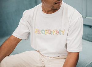 PASTEL BLOCKS LOGO T-SHIRT