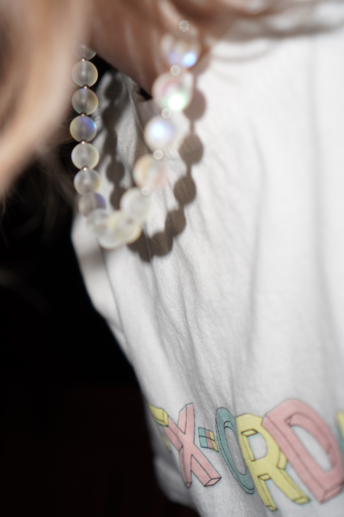 Iridescent Bubble Necklace