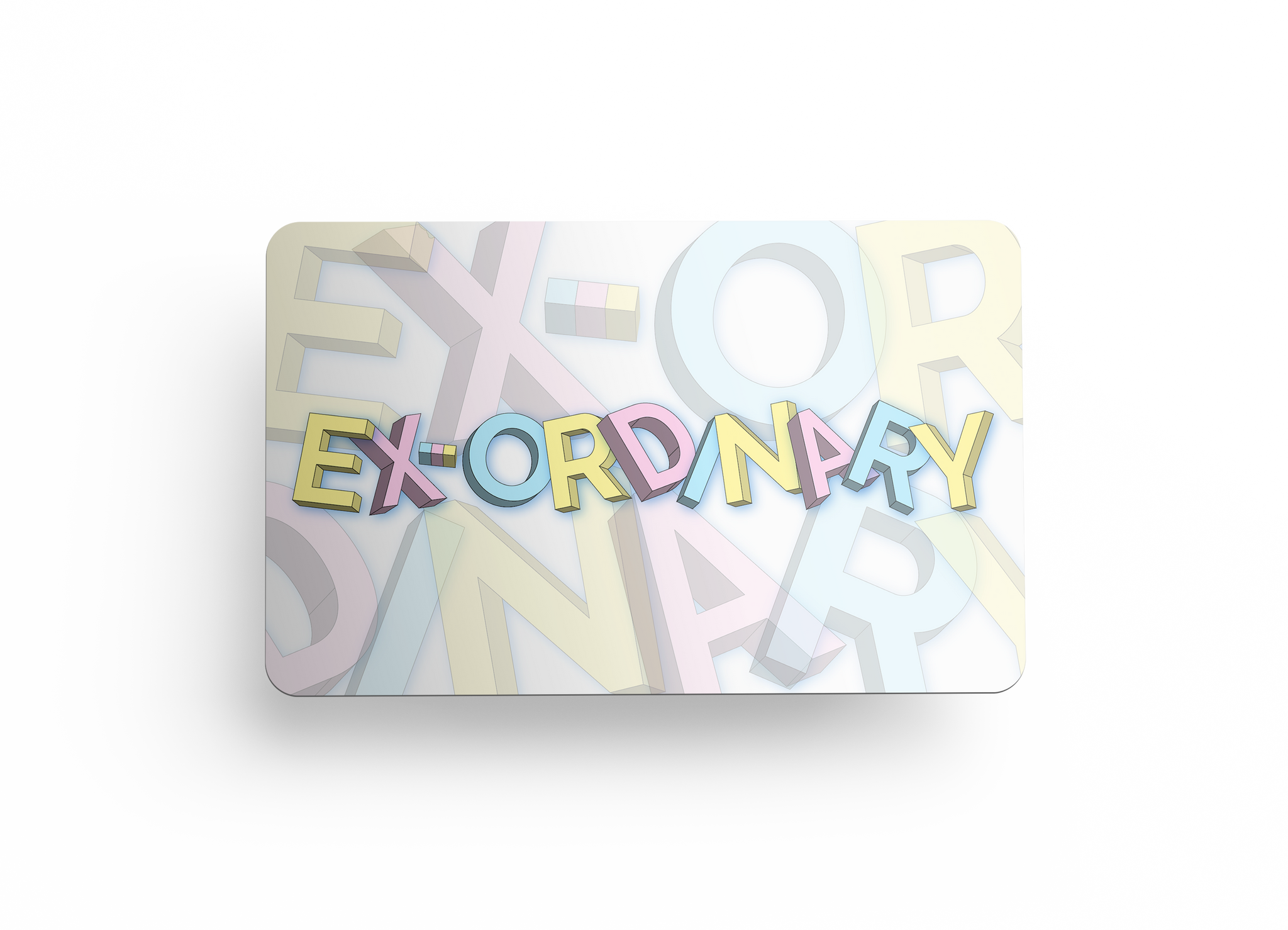 EX-ORDINARY  GIFT  CARD